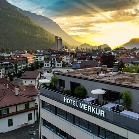 Hotel Merkur - West Station Interlaken Exterior foto